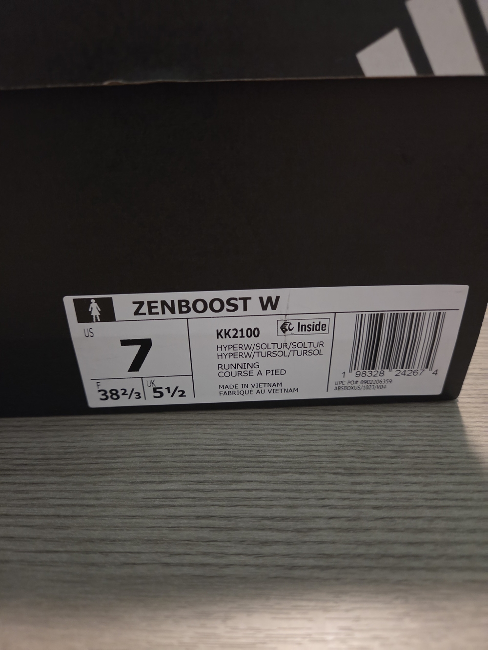 Adidas Women’s ZENBOOST Running Shoes - Picture 12 of 13